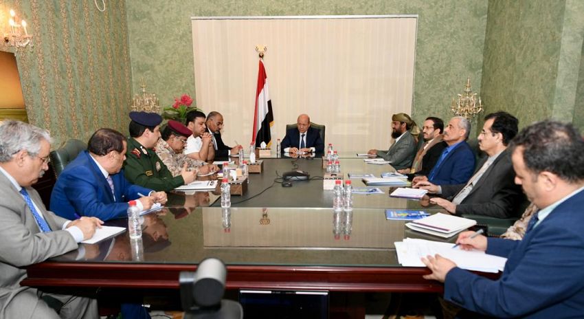مجلس القيادة الرئاسي يعقد اجتماعاً طارئاً حول الأحداث المؤسفة في محافظة شبوة