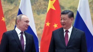 بوتين مع الصيني