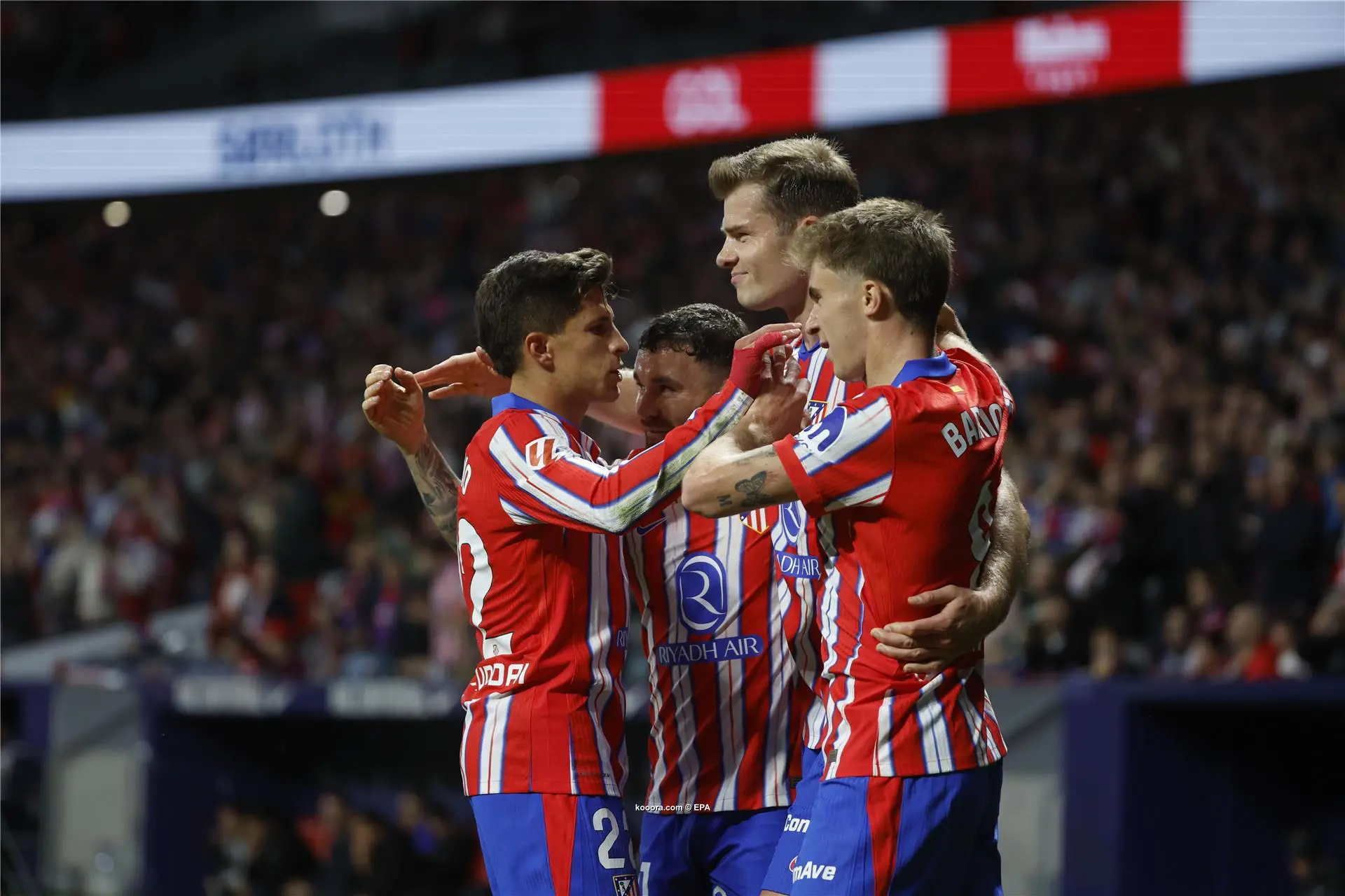 رباعية سورلوث تقود أتلتيكو مدريد لفوز كبير على ريال سوسييداد في الدوري الإسباني 1 7 2