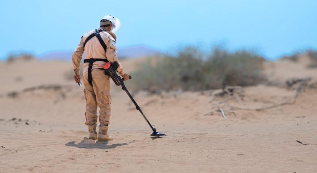 “مسام” ينزع 1263 لغماً وذخيرة خلال أسبوع