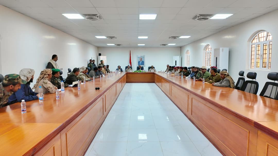 عضو مجلس القيادة عبدالرحمن المحرّمي يلتقي محافظ الضالع لمناقشة مستجدات الأوضاع الأمنية والخدمية في المحافظة