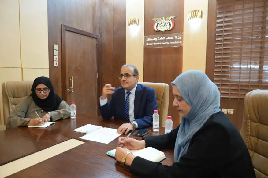 Health Minister discusses strengthening health cooperation with Dutch mission's Deputy Head.