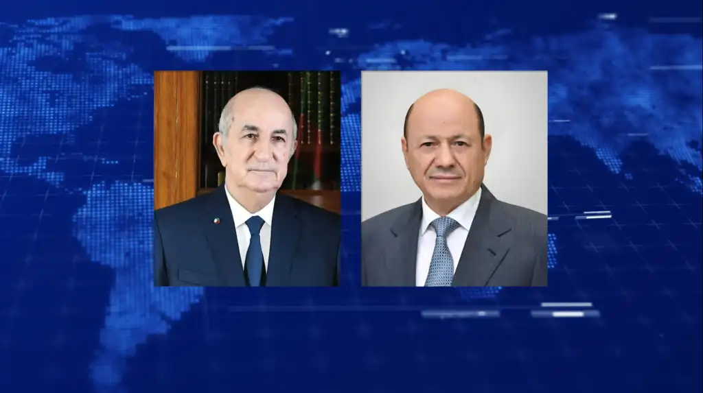 رئيس مجلس القيادة يعزي بوفاة الرئيس الجزائري الاسبق