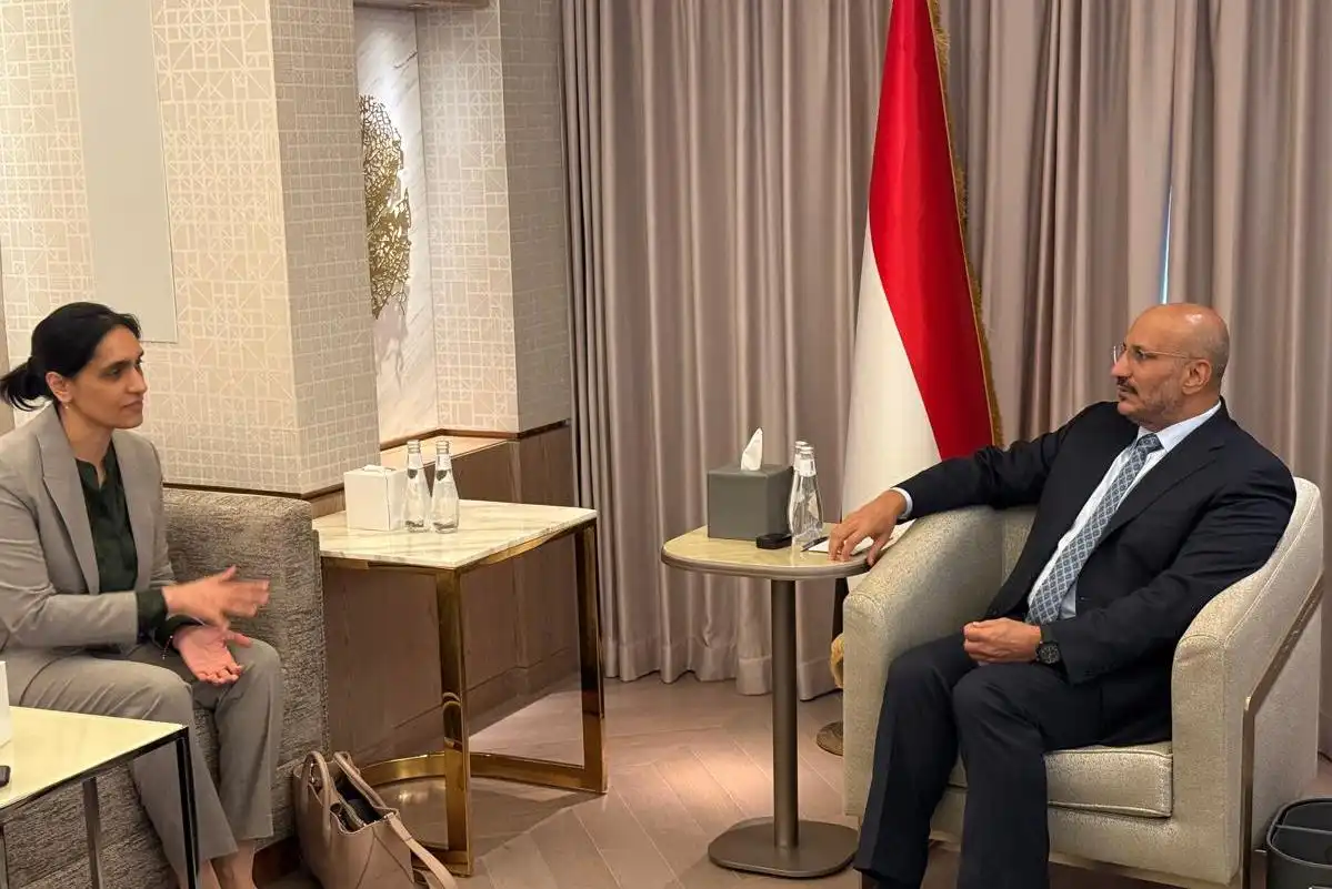 Tariq Saleh discusses local and regional developments with the British ambassador, focusing on the impact of Iranian activities.