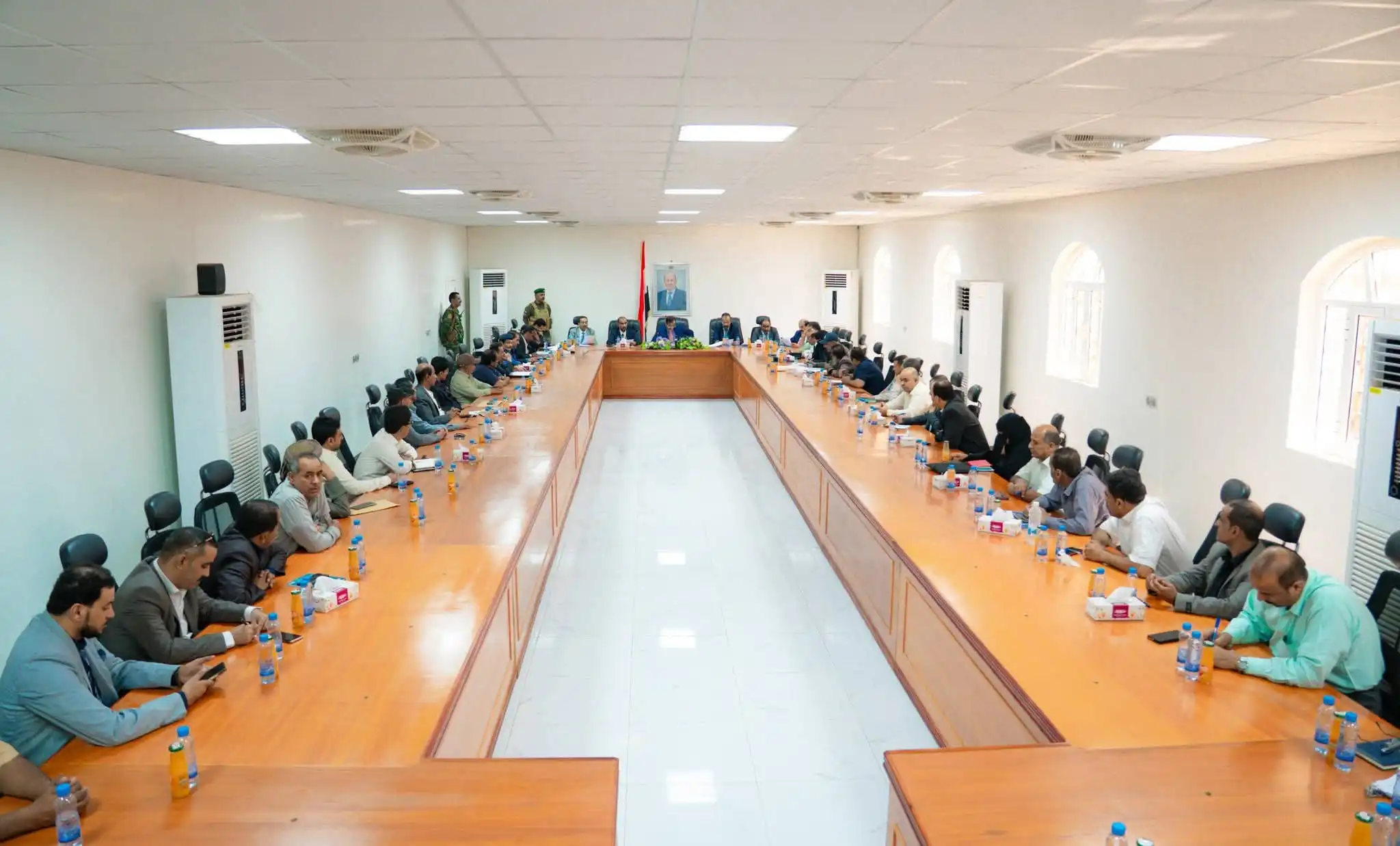 L'exécutif de Shabwa présente des rapports de performance sur plusieurs établissements et institutions gouvernementales.