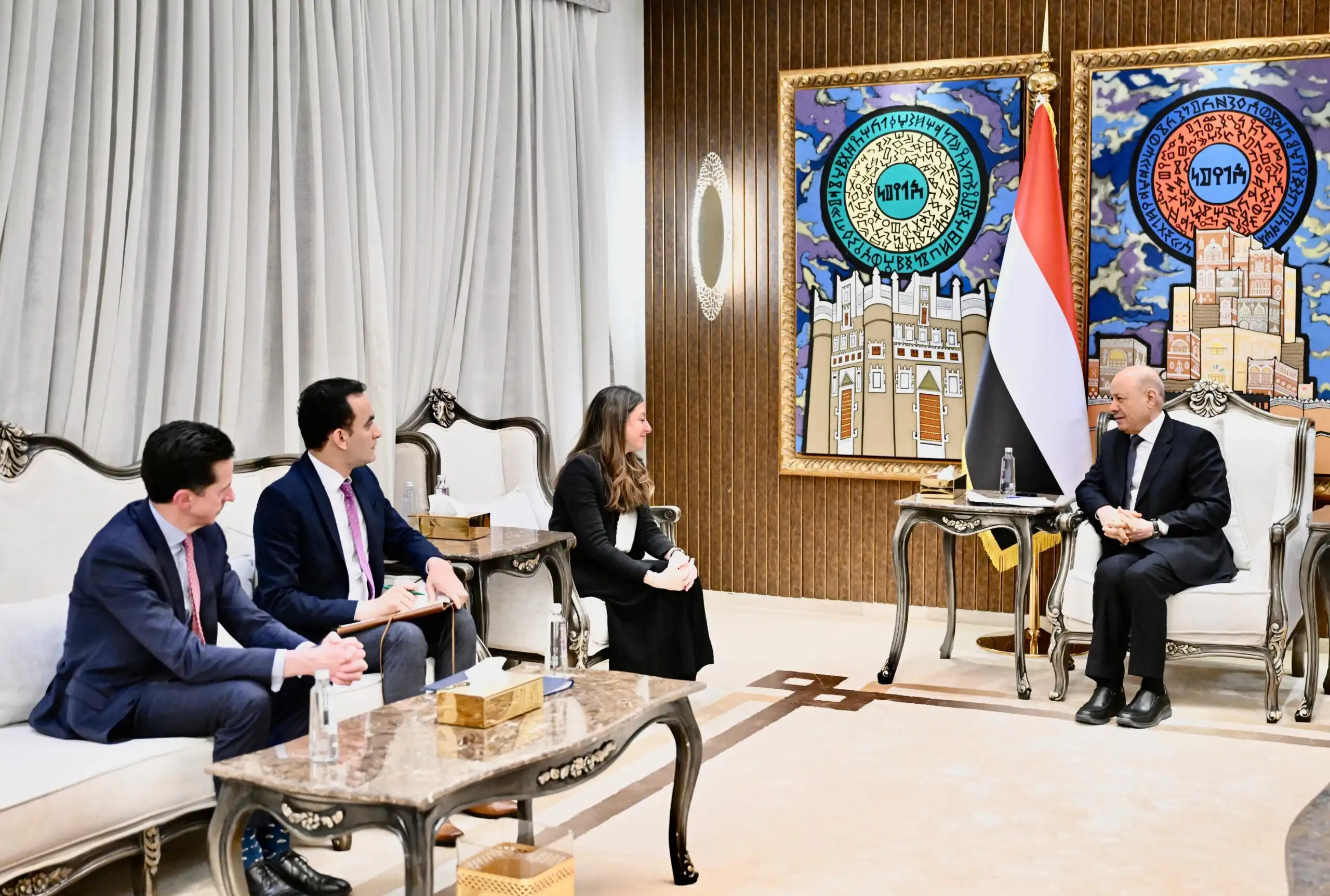 The Chairman of the Leadership Council stated that engaging with the Houthis as a de facto authority legitimizes divine rights, racism, and arms outside state control.