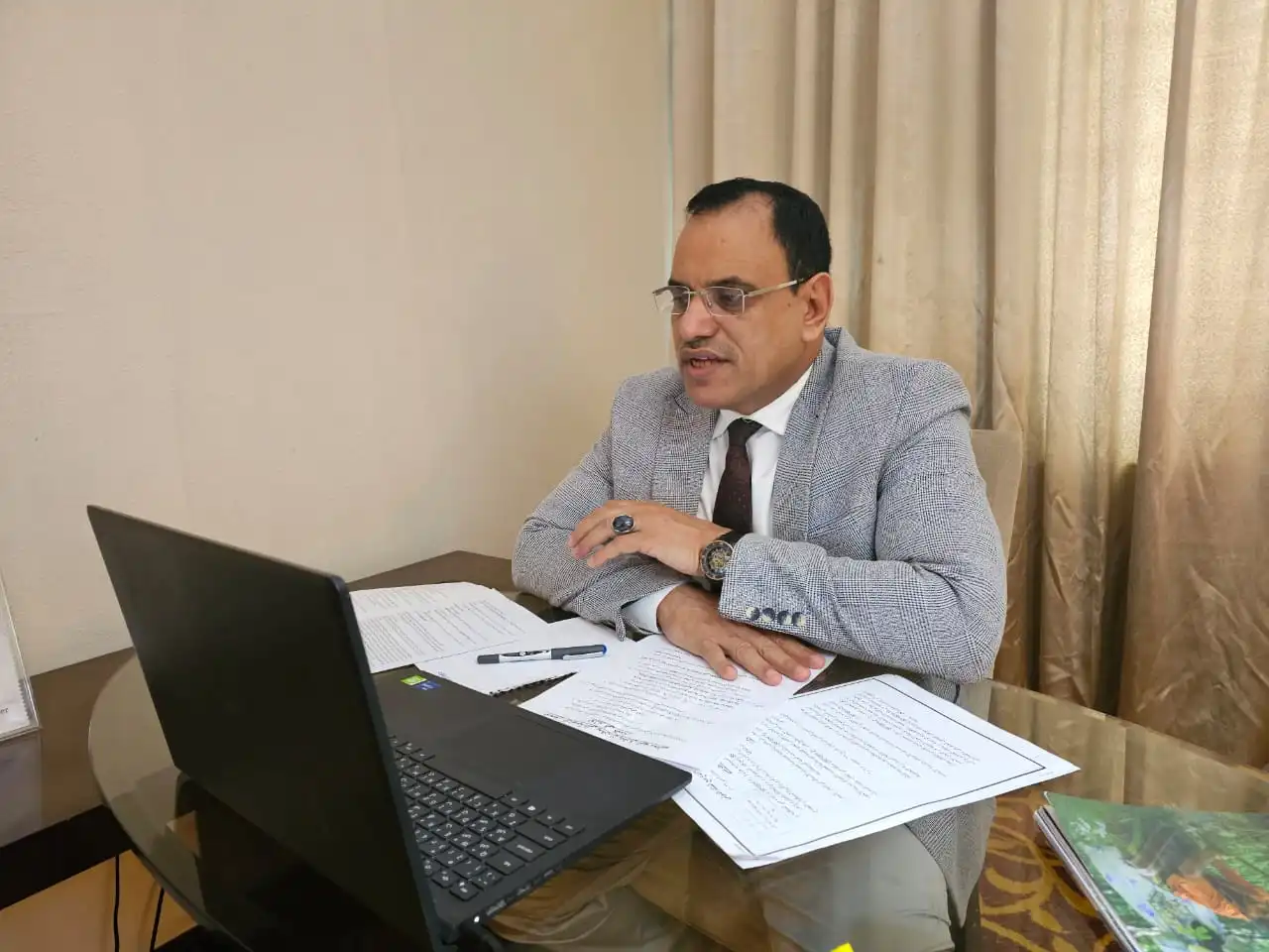Le ministre Al-Saqtari : La transition vers le développement durable est un choix stratégique pour améliorer le secteur de la pêche.