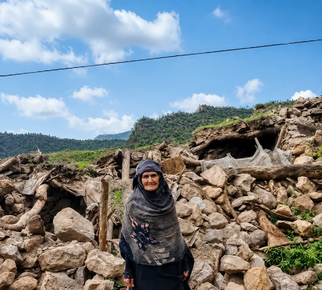 Houthi militants demolish the home of an elderly woman in Al-Adain, raising concerns over escalating violence in the region.