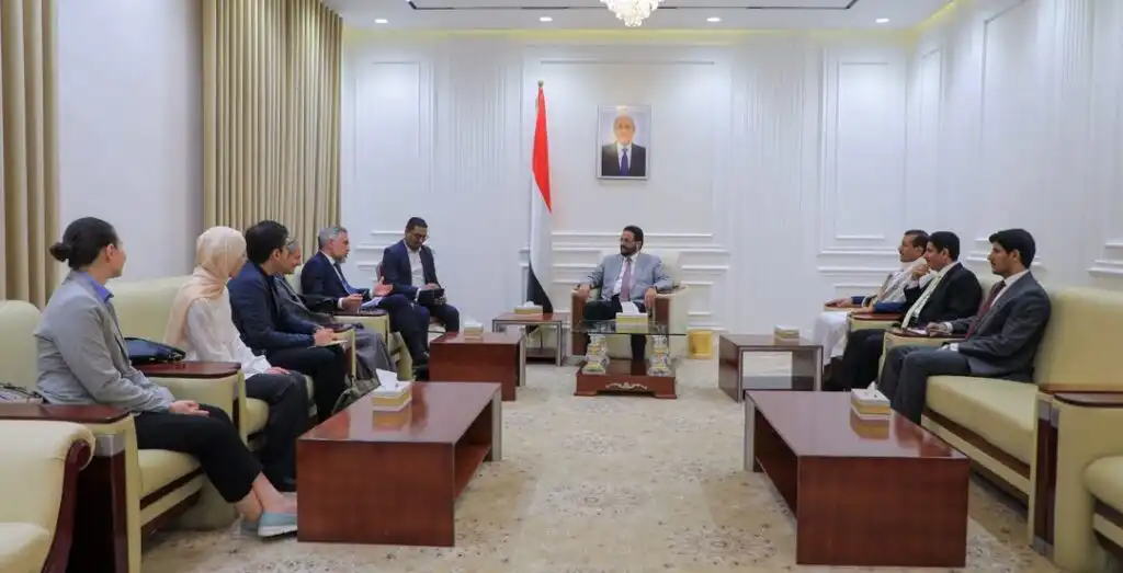 عضو مجلس القيادة العرادة يلتقي سفيري الاتحاد الأوروبي ومملكة هولندا في ختام زيارتهما لمأرب