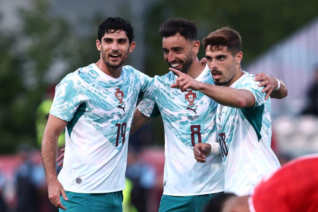 البرتغال تفوز على تشيلي 2–1 في مباراة ودية استعداداً لكأس العالم