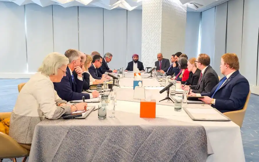A member of the Presidential Leadership Council met with EU ambassadors, urging the designation of Houthi militias as a terrorist group.
