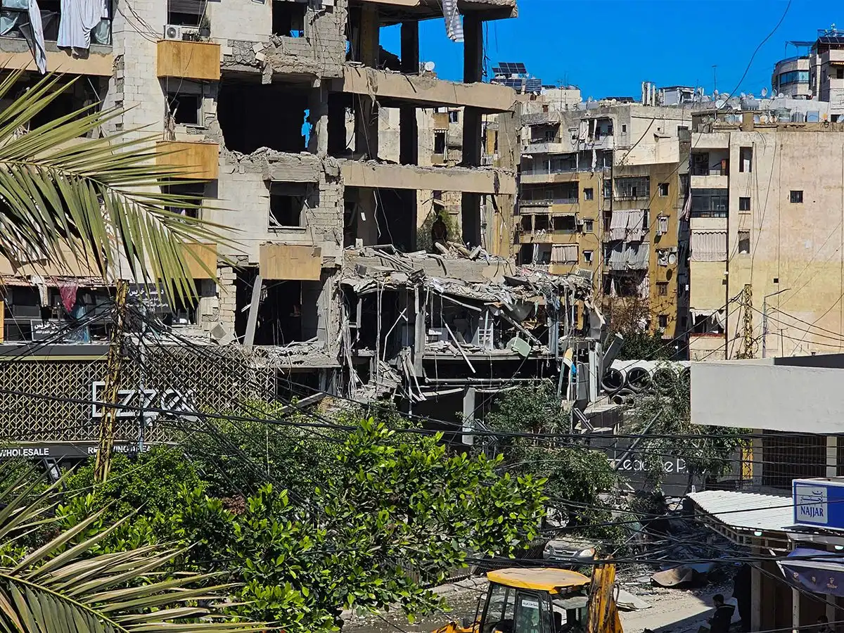 UN assessment: $1.38 billion in building losses reported in southern Lebanon.