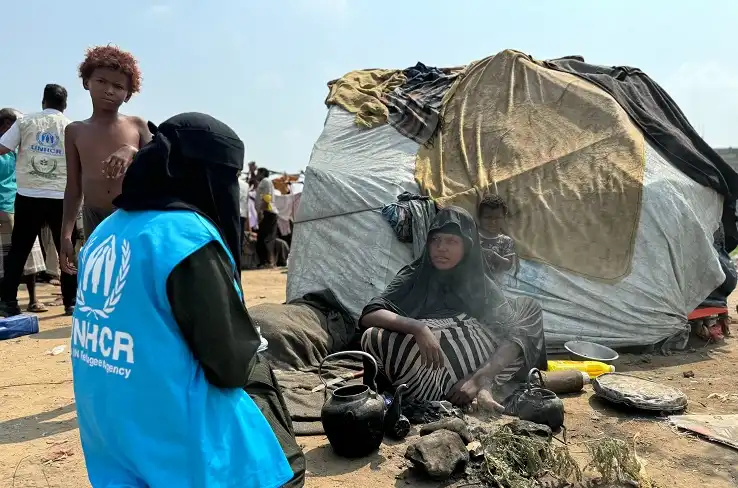 UN official warns of a looming threat to the lives of 64,000 refugees in Yemen.