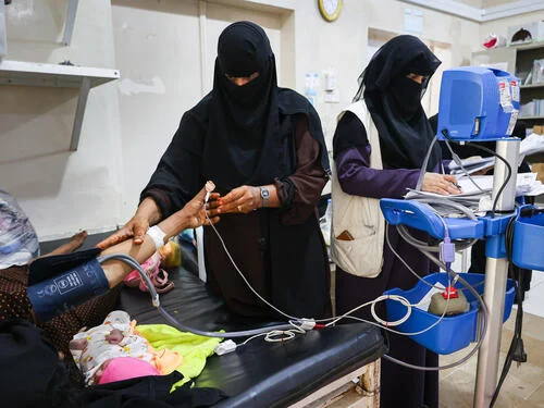 La crise de la malnutrition s'aggrave gravement dans la province de Hajjah.