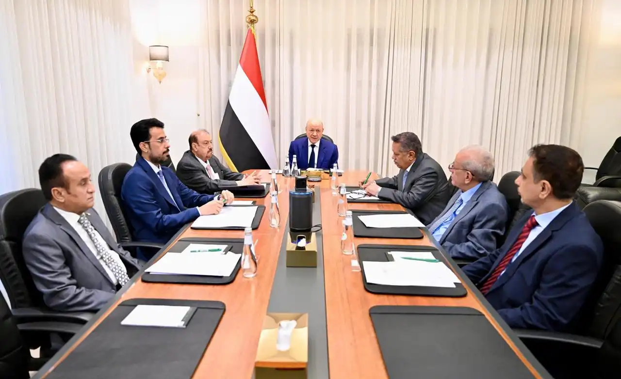 The Chairman of the Leadership Council affirmed the state's commitment to reform initiatives and a firm response to Houthi escalation.