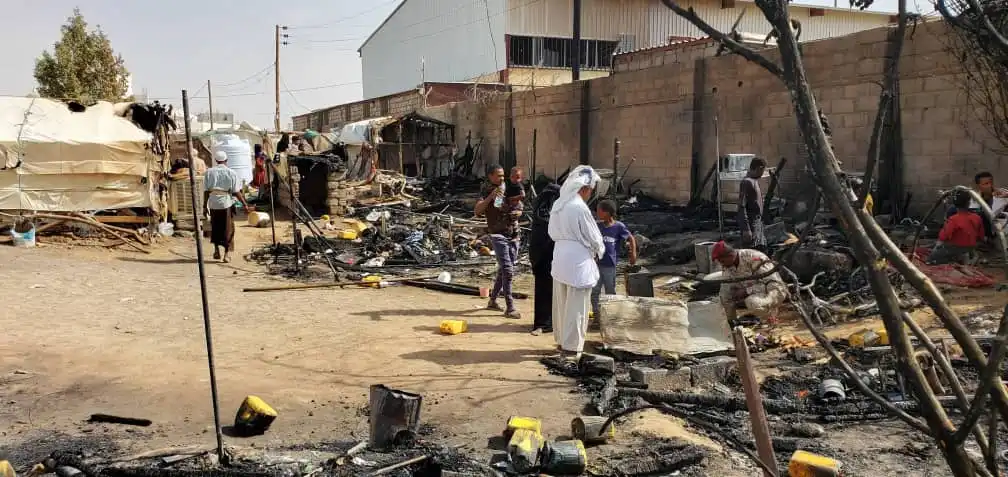 Mareb : 16 morts et 101 blessés dans des incendies de camps de déplacés au cours du premier semestre 2026.