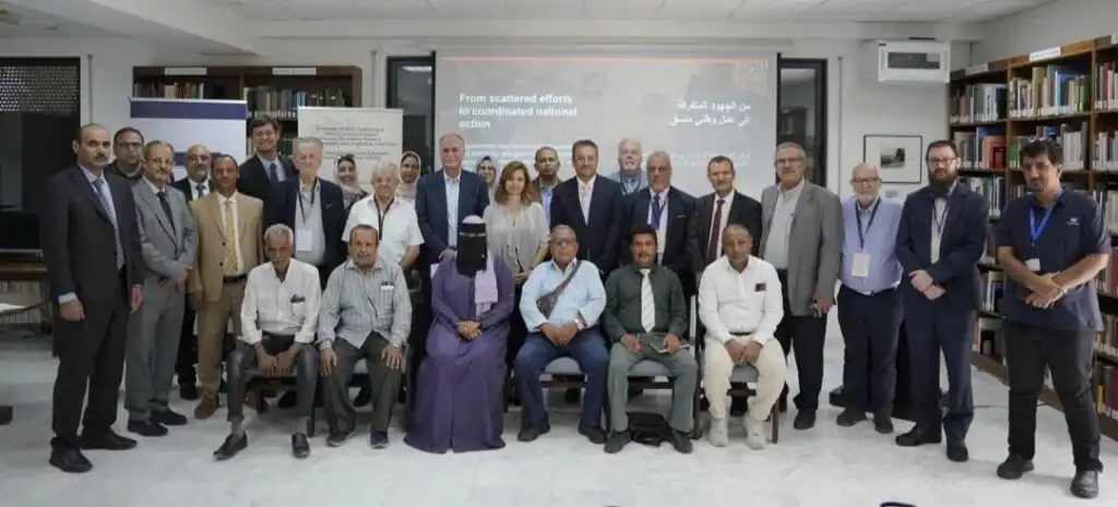 Minister Damaj and Princess Dana inaugurate an international workshop to combat the illicit trade of Yemeni cultural property.