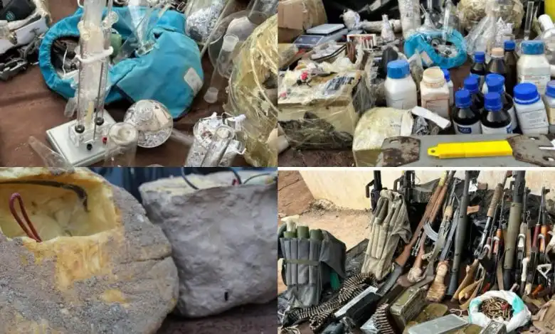Une opération sécuritaire et militaire a permis de saisir un atelier d'explosifs et d'arrêter des individus recherchés à Al-Abr.