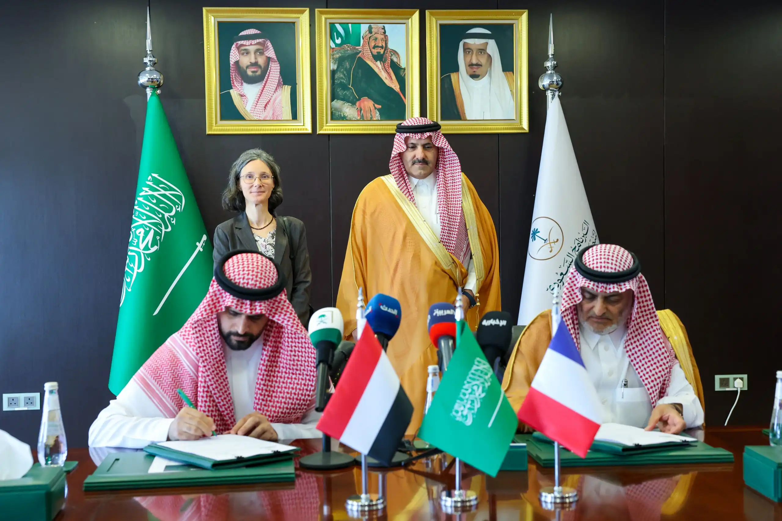The Saudi program and a French center launch projects to enhance urban water systems in Taiz.