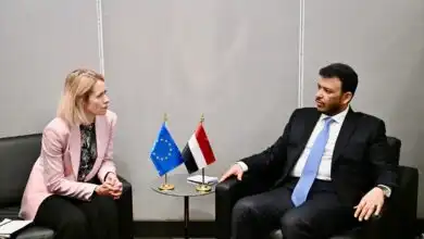 عضو مجلس القيادة يبحث مع الممثلة العليا للاتحاد الأوروبي مستجدات الأوضاع في اليمن وأمن البحر الأحمر