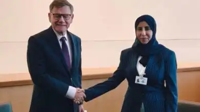 وزيرة الخارجية تثمن مواقف ألمانيا الرافضة للاعتداءات الحوثية ومساهمتها في حماية حرية الملاحة