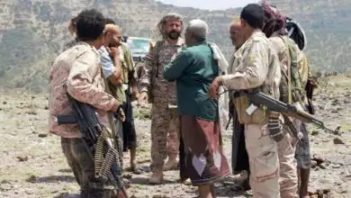 قائد محور طور الباحة يتفقد جبهتي راسن والعلقمة جنوبي تعز