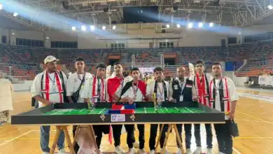 اليمن يتوج بطلاً للبطولة العربية السابعة عشرة للروبوت والذكاء الاصطناعي بمصر