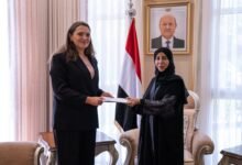 وزيرة الخارجية تتسلّم نسخة من أوراق اعتماد سفيرة مملكة الدنمارك