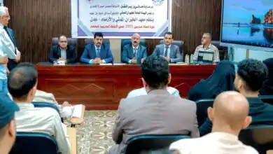 وزير النقل يفتتح دورة تدريب المدربين بمعهد الطيران المدني والارصاد بعدن