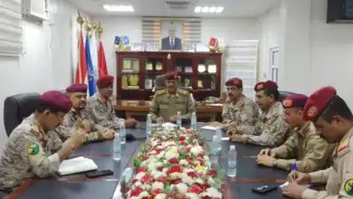 اجتماع عسكري في عدن لتنسيق جهود القوات المسلحة