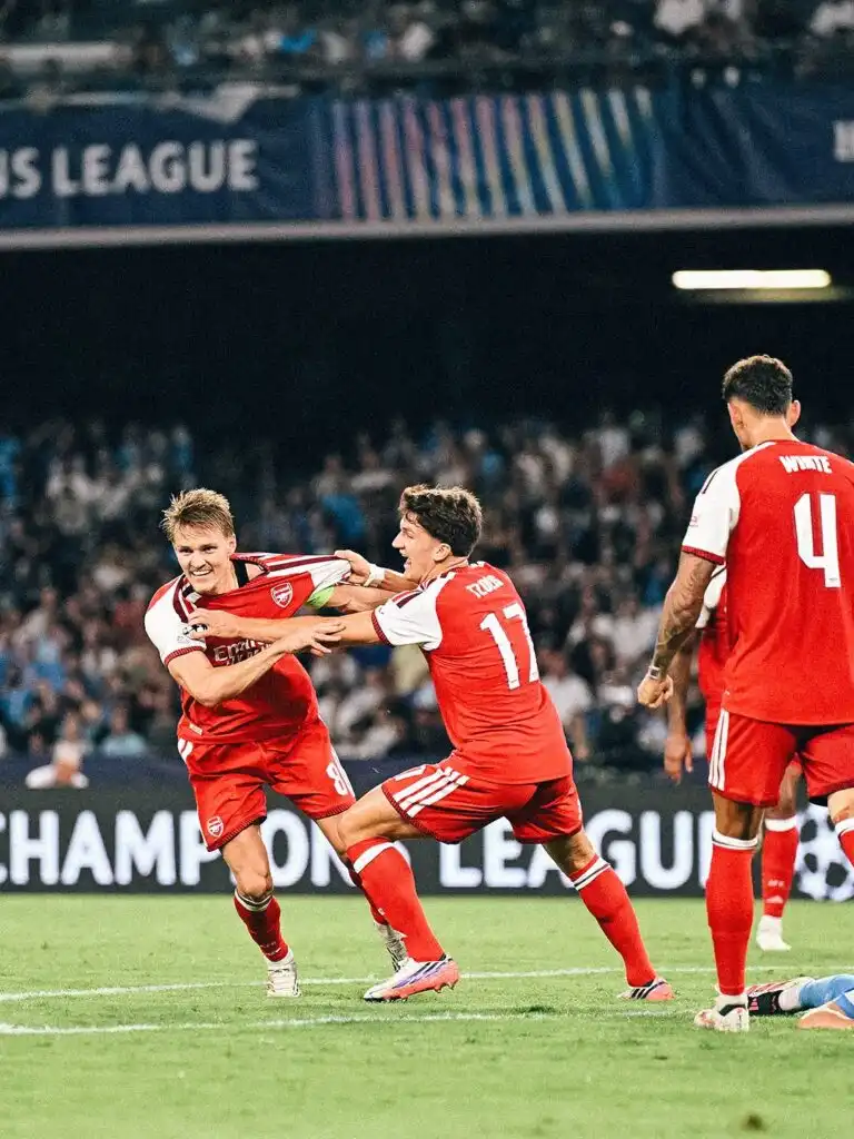 Arsenal secures a valuable victory over Napoli in the Champions League.