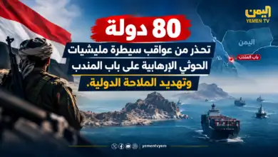80 دولة تحذر من خطورة تقدم مليشيات الحوثي نحو باب المندب