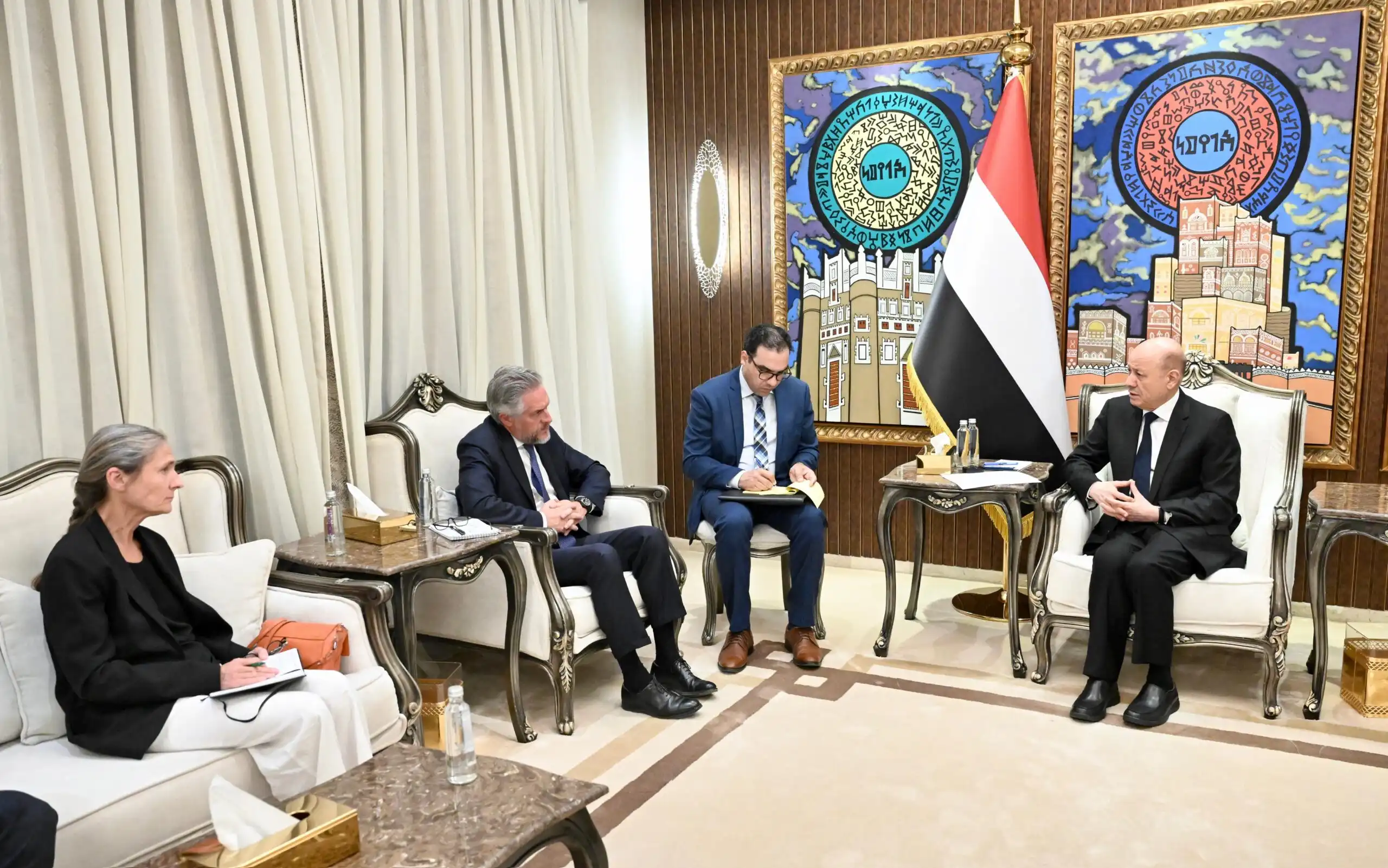 The Chairman of the Presidential Leadership Council stated that Yemen's defense of Bab al-Mandab is crucial for global security.