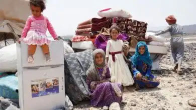نزوح قرابة 160 ألف شخص جراء التصعيد العسكري لمليشيا الحوثي الإرهابية