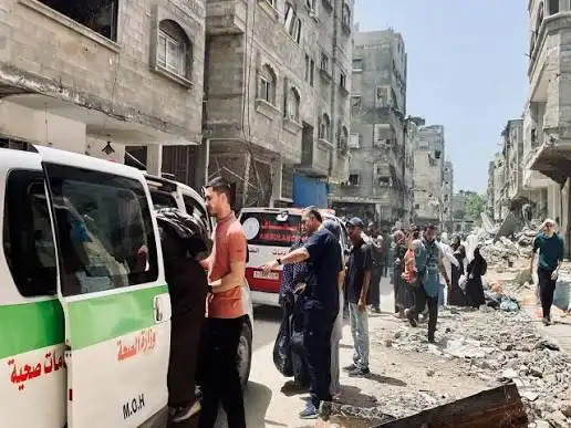 استشهاد فلسطيني برصاص الاحتلال وسط قطاع غزة