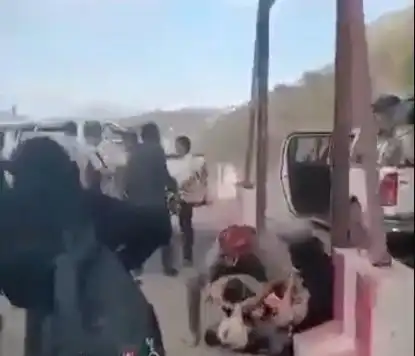 The Taiz Human Rights Center condemns Houthi shelling targeting civilians at the Hangar checkpoint west of Taiz.