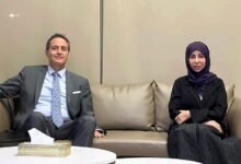 وزيرة الخارجية تصل العاصمة الأردنية عمّان في زيارة رسمية