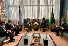 نائب وزير الخارجية يبحث مع المندوب السعودي في جنيف الأوضاع الإنسانية وتداعيات التصعيد الحوثي