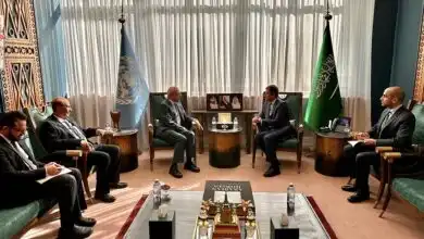 نائب وزير الخارجية يبحث مع المندوب السعودي في جنيف الأوضاع الإنسانية وتداعيات التصعيد الحوثي