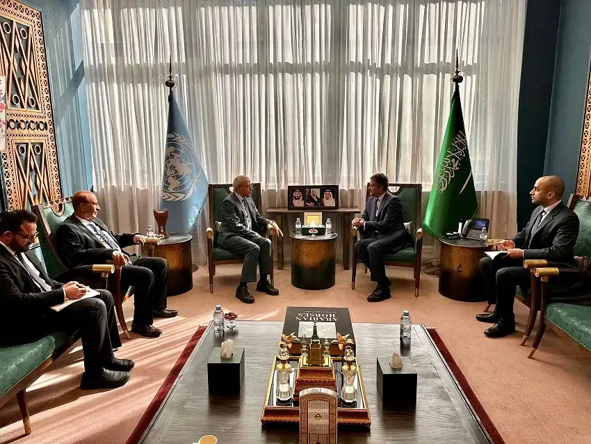 The Deputy Foreign Minister discusses humanitarian conditions and the implications of Houthi escalation with the Saudi envoy in Geneva.
