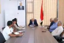 وزير المياه والبيئة يبحث مع الهجرة الدولية تدخلاتها في قطاعي المياه والصرف الصحي