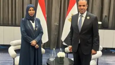 وزيرة الخارجية تبحث مع نظيرها المصري تعزيز التنسيق المشترك والتصعيد الحوثي