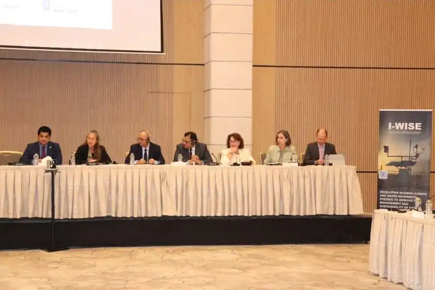 Al-Saqtri et Al-Sharjabi participent aux travaux de la mission opérationnelle et technique du projet d'amélioration de la gestion de l'eau et de l'irrigation au Yémen.
