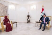 وزيرة الخارجية تبحث مع رئيس مجلس النواب العراقي تعزيز التعاون الثنائي وتطورات الأوضاع في اليمن