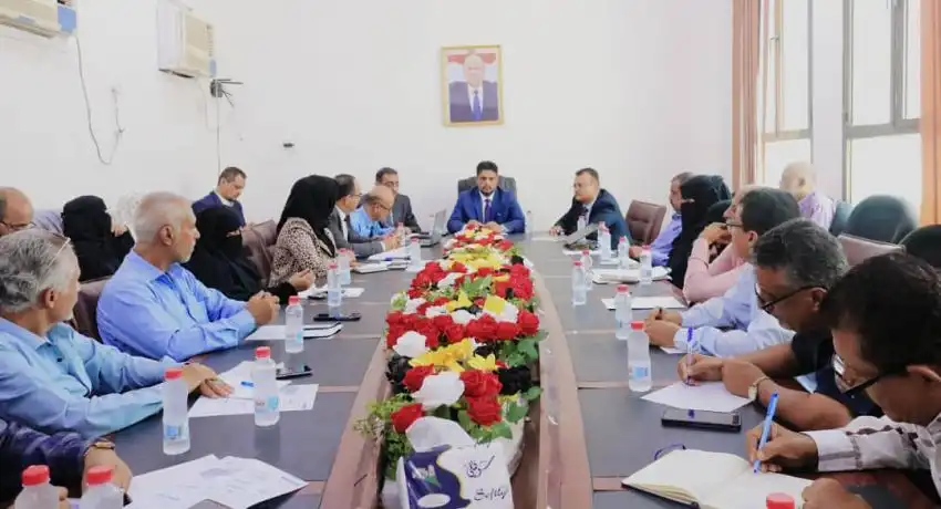 اجتماع بعدن يناقش تفعيل دور مجلس وزارة التعليم الفني ومشروع المؤتمر الوطني للتعليم الفني