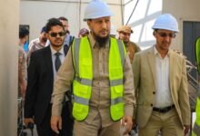 محافظ عدن يتفقد مشروع تطوير إدارة البحث الجنائي