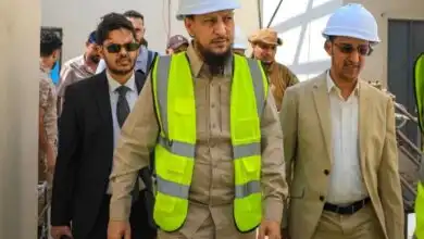 محافظ عدن يتفقد مشروع تطوير إدارة البحث الجنائي