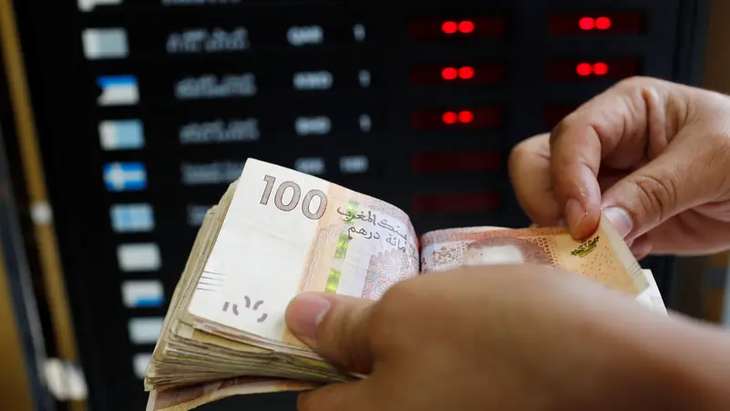 The Moroccan dirham rose by 1.26% against the dollar and 1.39% against the euro.
