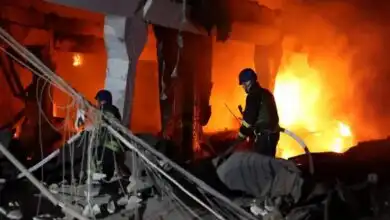 إصابة أربعة أشخاص في هجوم روسي بطائرات مسيّرة على دنيبرو