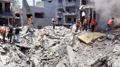 استشهاد فلسطينية وإصابة ثلاثة في قصف إسرائيلي شمال غربي غزة